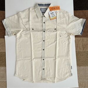 (NWT) Sovereign Code - Stable Woven Shirt - Size L - Short Sleeves - Mens